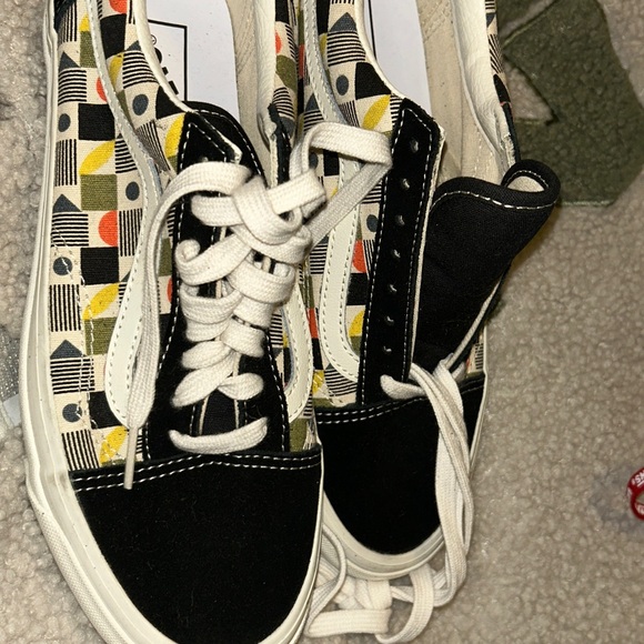 TWO ..Vans Black and White Checkerboard Sneakers and other design🥳🥳❌❌ - Picture 6 of 11